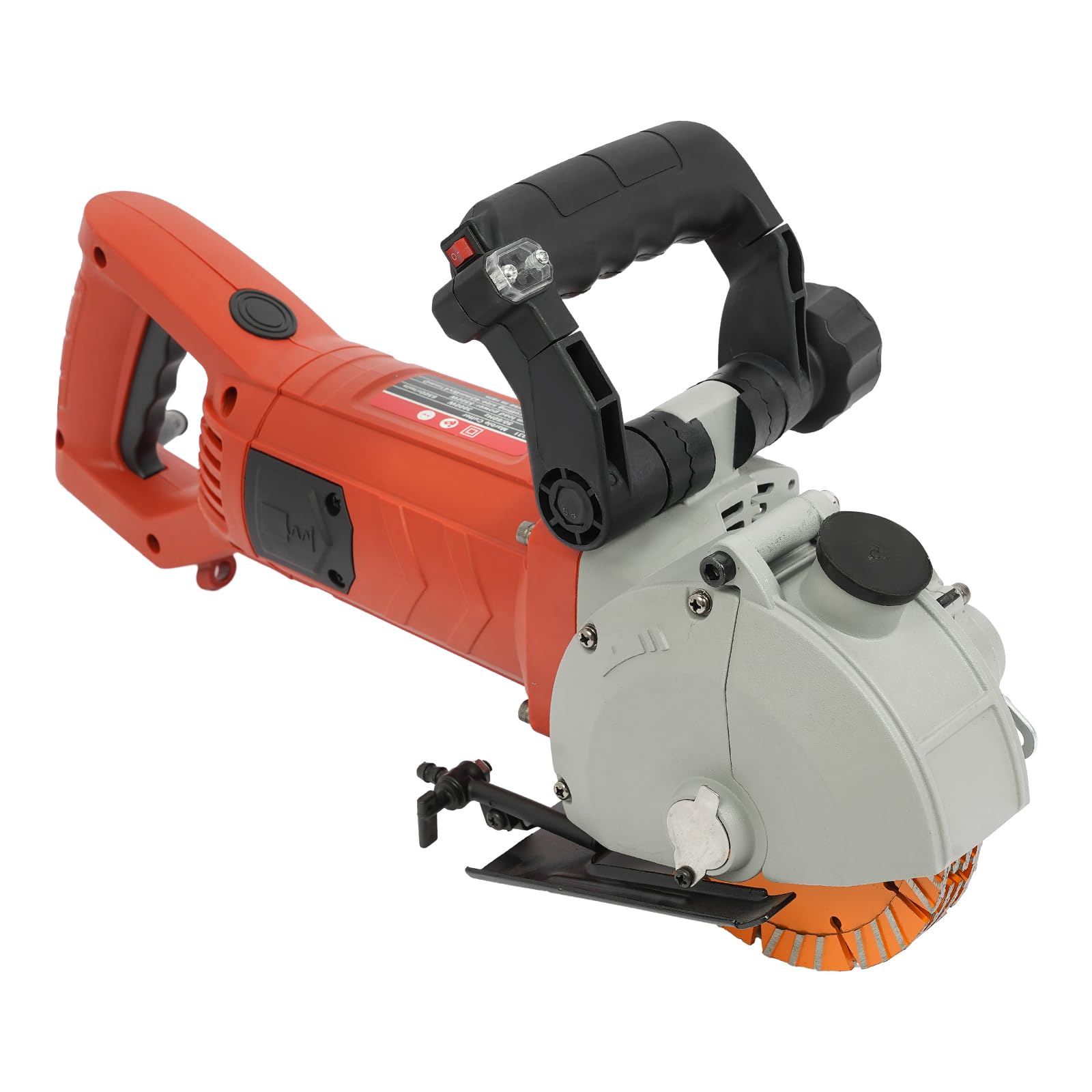 Levkitch Wall Chaser,Electric Wall Grooving Cutting Machine with 7Pcs 133mm Diameter Saw Blades,Wall Slotting Machine for Slotting Brick Granite Marble Concrete Grooves
