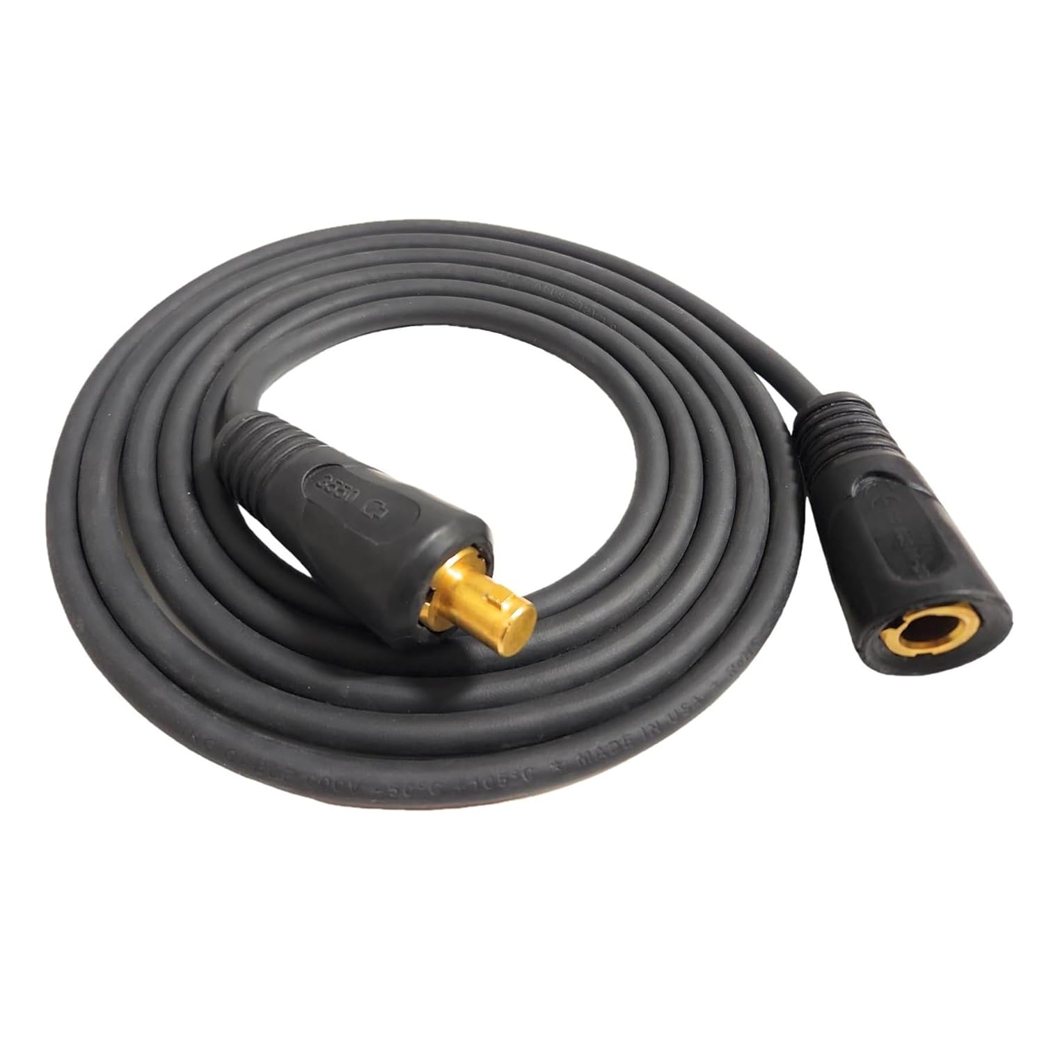 MapleWeld 200A 10ft Welding Cable Kit 4 AWG (25mm²) with Quick