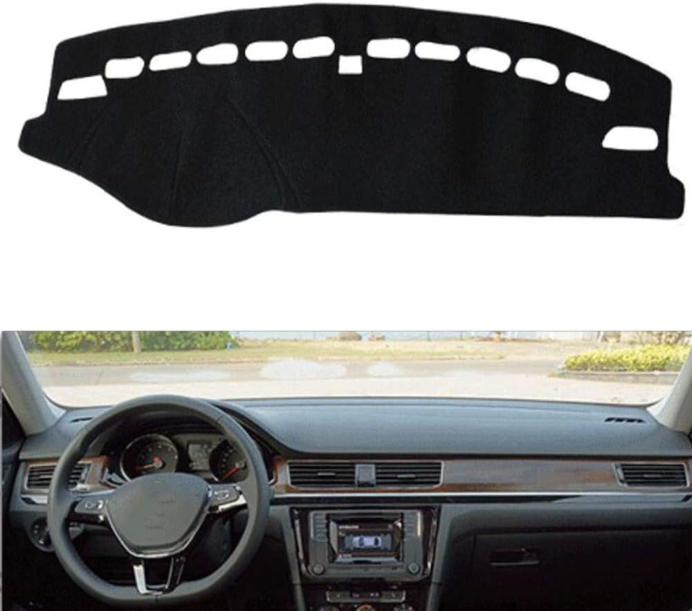 JNXZHQCHD Car dashboard cover avoid light pads dashboard dashboard cover pad styling .For Volkswagen BORA 2013 2016