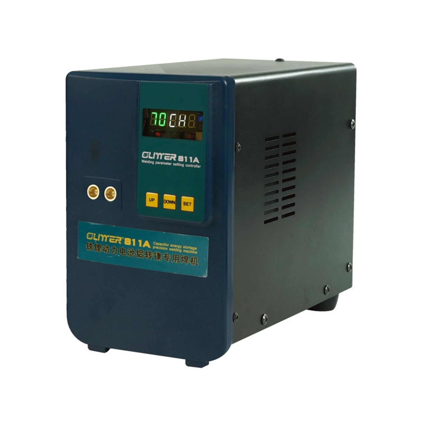 Zgrzewarka Punktowa Zgrzewarka Punktowa Impulsowa Do Akumulatora Litowego Ze Zdalnym Lutowaniem 75A Pen Sprzęt Miedziany łAtwa W UżYciu(811A 22.8kw Welder)