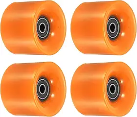 PATIKIL Rodas Longboard com rolamentos ABEC-9, rodas de rua para skates Cruiser roda de substituição