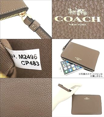 Amazon | [コーチ] COACH 小物(ポーチ) FCP483 CP483 イエローグリーン