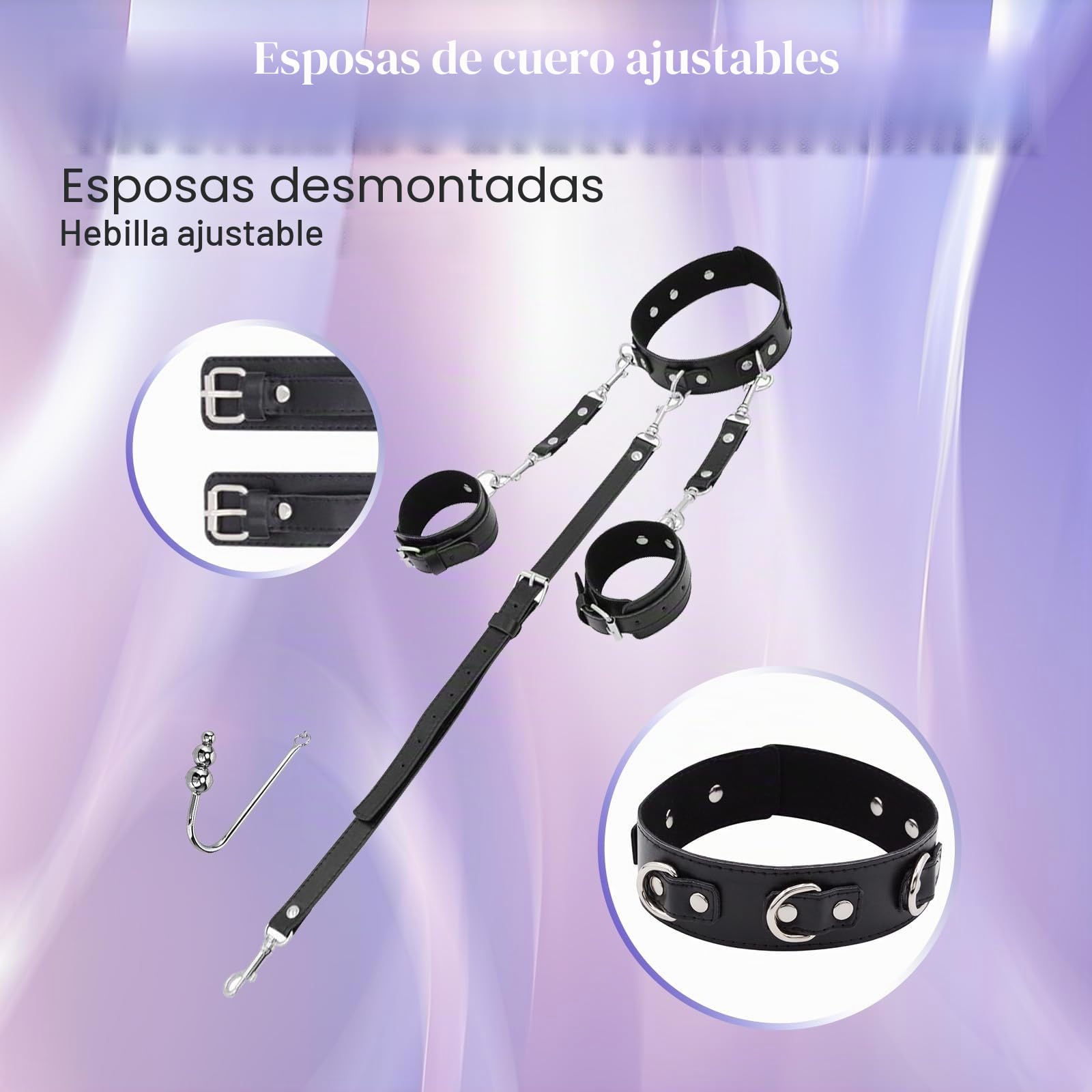 Gancho anal para mujer, gancho anal, juego de bondage, grilletes sexuales para ti, esclavos, extremadamente duro, BDSM, juguetes bondageset set de grilletes para principiantes, juguetes Bdsms juguetes