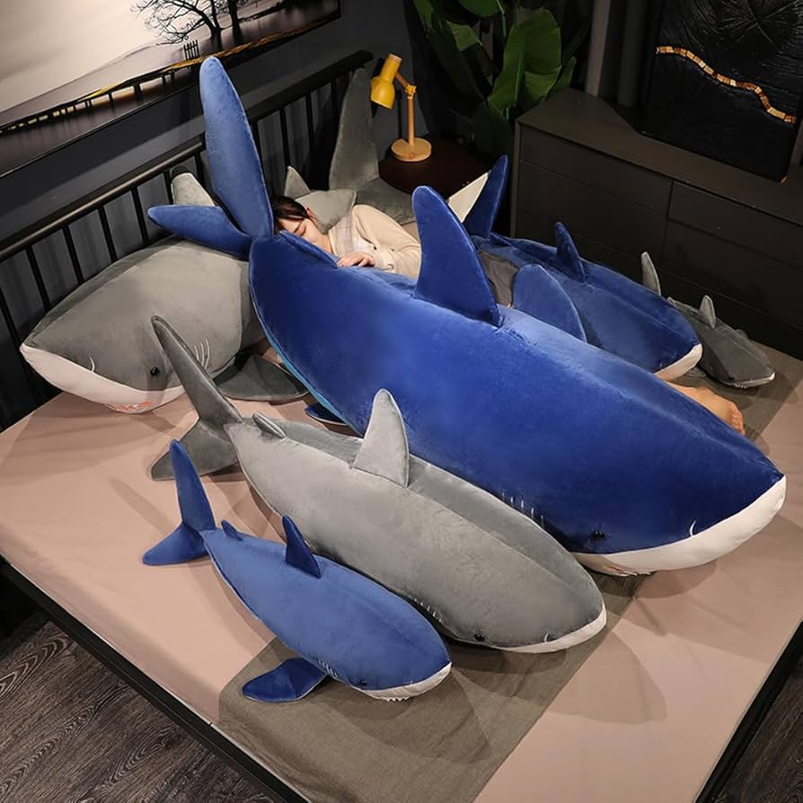 Amazon.co.jp: yousyu サメぬいぐるみ 特大さめ抱き枕 shark