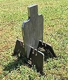 Steel Shooting Targets Magnum Target 1/2' AR500 7x12 IDPA Metal Ground Stand for 3/4' EMT Conduit