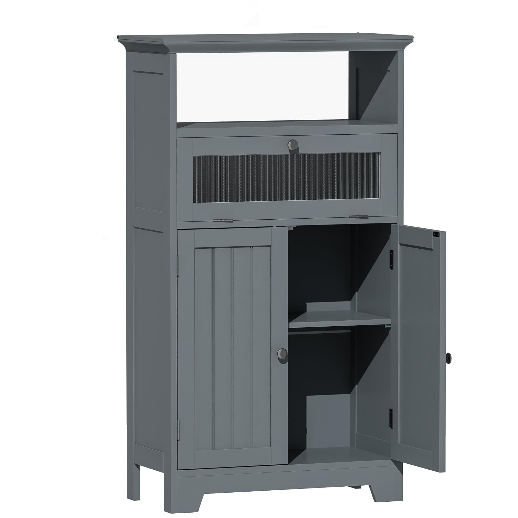 置物 chi-171219 Amazon.com: ChooChoo Bathroom Floor Storage Cabinet with
