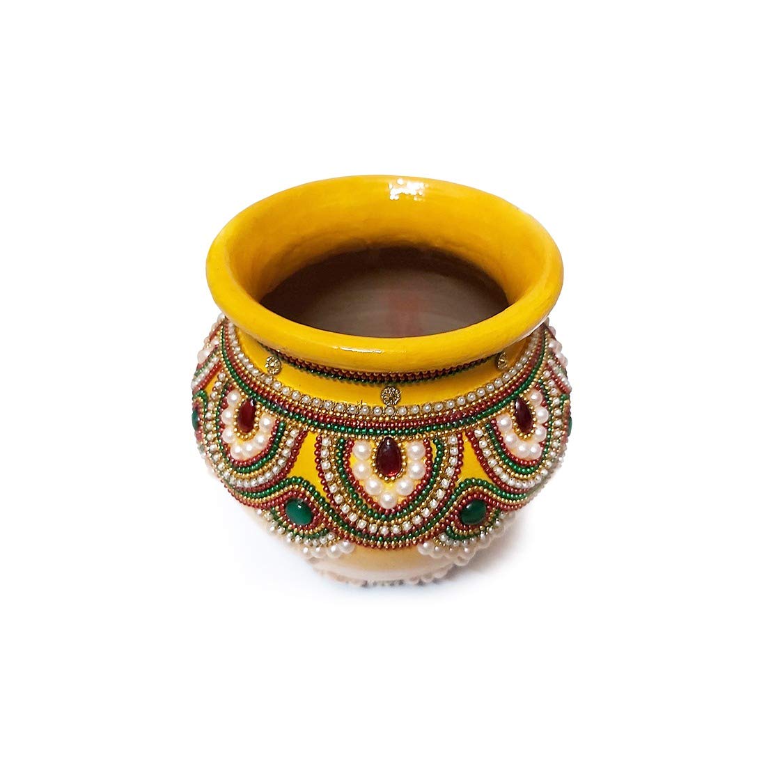 Aabhaas Design Decorative Traditional Pooja Kalash for Home & Temple 2