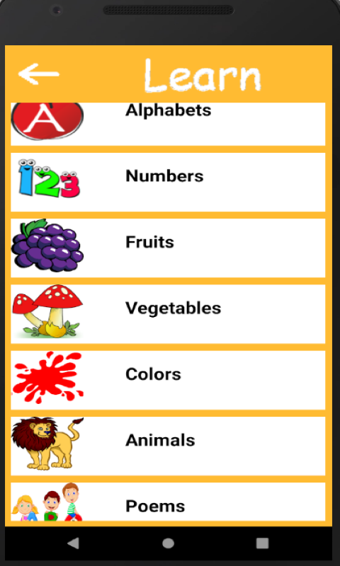 BM Kids Learning App - App on Amazon Appstore