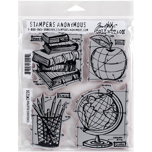 Stampers Anonymous Tim Holtz Cling Stamps 7