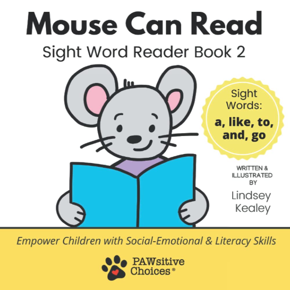 Mouse Can Read: Empower Children with Social-Emotional & Literacy Skills (Sight Word Reader Books)