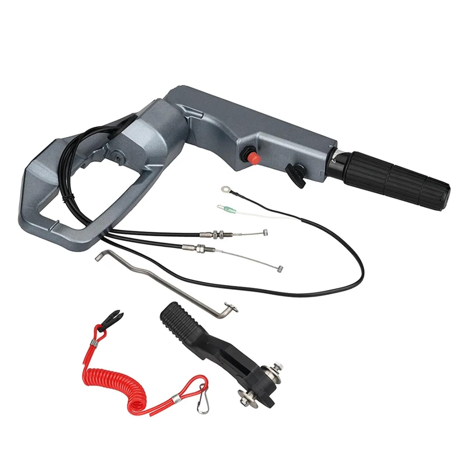 Gruppo Braccio di Controllo Maniglia acceleratore fuoribordo 66t-w0084-02-4D for Parte del Motore della Barca Y/a/m/a/h/a 2 Tempi 40 HP