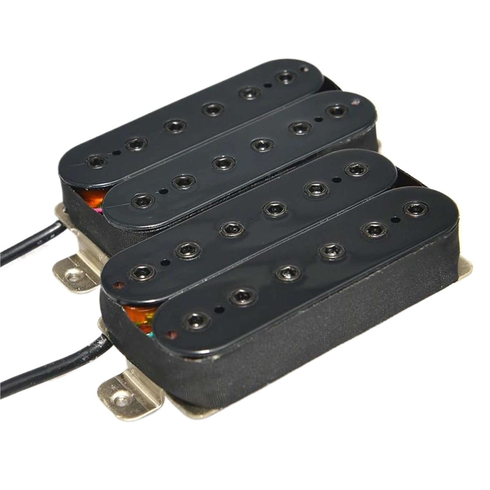 Miłośnicy Muzyki Przetworniki Do Gitary Elektryczn Przetwornik Gitarowy Alnico 5 Double Coil Humbucker Czarny Do Części Do Gitary Elektrycznej(E)