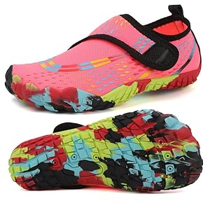 Kids Water Shoes Boys Girls Quick Dry Aqua Socks Beach Swim Shoes Non Slip Outdoor Lightweight Sports Boat Shoe for Little Big Kid