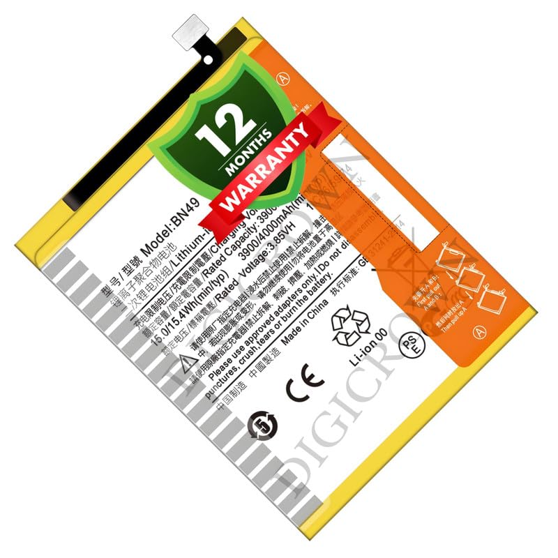Image of Original BN49 Battery Compatible for Xiaomi Redmi 7A - (4000mAh) - 1 Year Warranty DF7