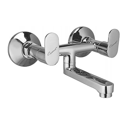 Coronet Track Brass Wall Mixer Non Telephonic High-Performance Plumbing Fixture for Bathroom (Water-Saving) Modern Bathrooms Bathroom Fixtures Efficient Water Flow