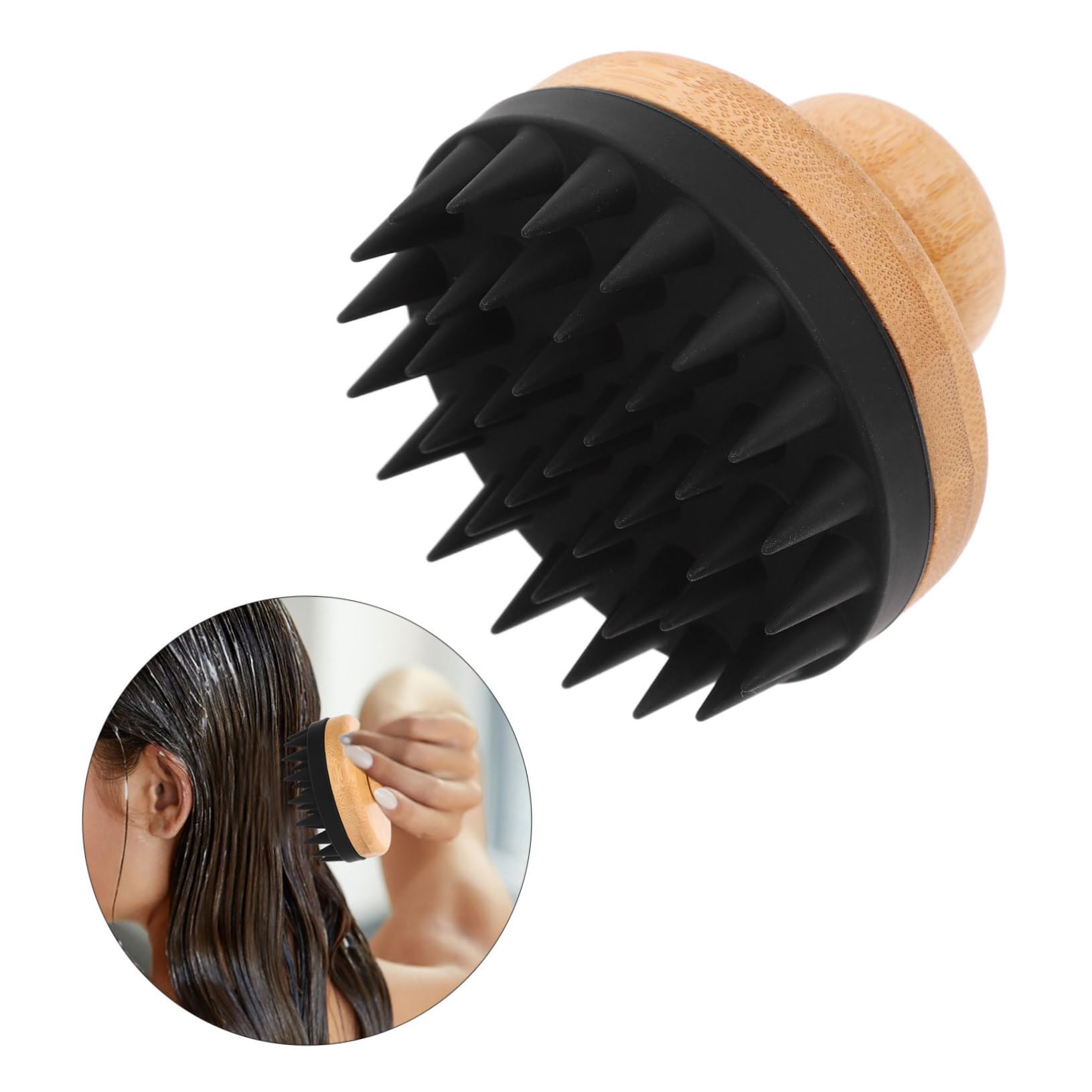 FOMIYES 5Pcs Shampoo Spazzola Massaggio Del Capelluto Spazzola Testa Scrubber Capelluto Scrubber Per La Forfora Esfoliante Scrub Per Il Capelluto