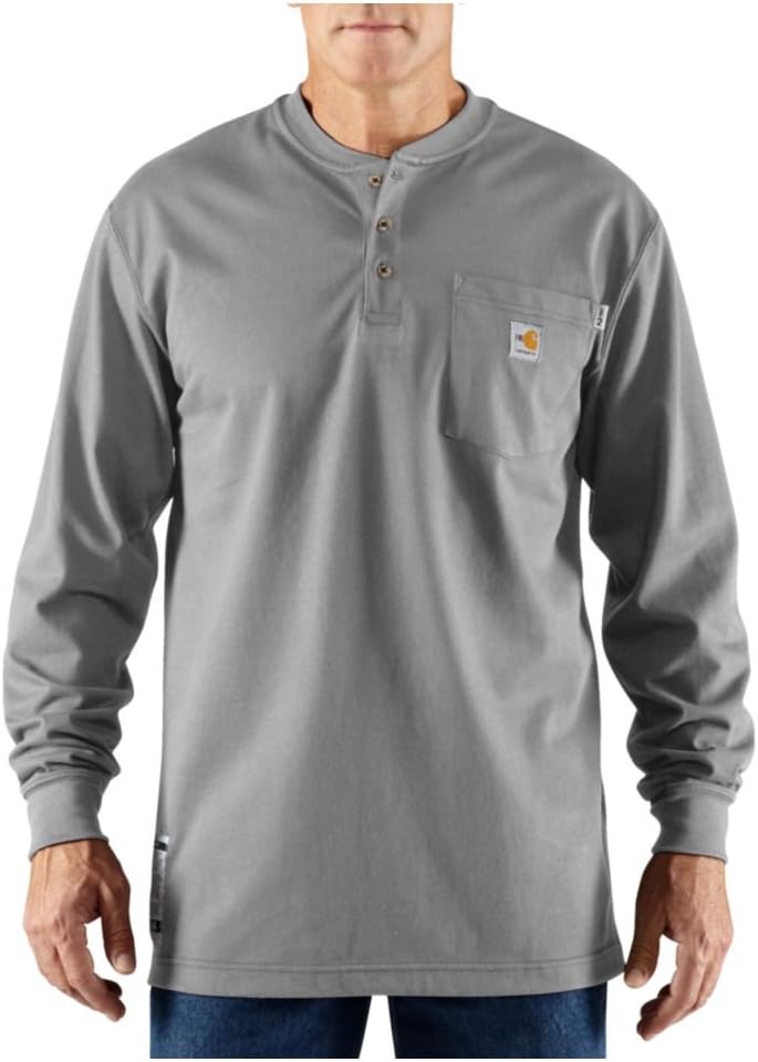 Carhartt Men's FR Force Dearborn Loose LS Henley