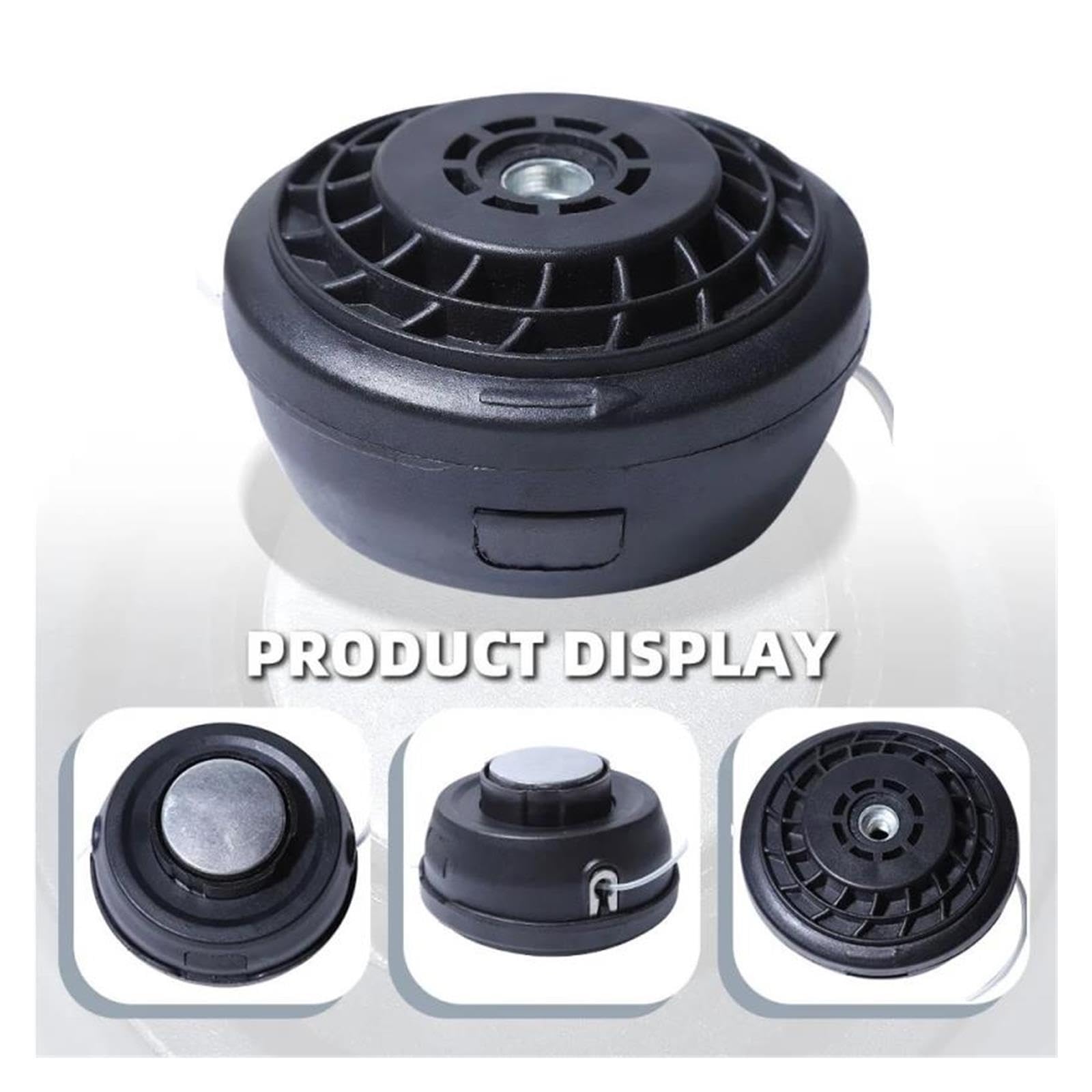 Cabezal De Corte M10 * 1,25 Bobina, Compatible Con Husqvarna, Compatible Con Echo, Desbrozadora, Cortadora De Césped, Máquina, Cepillo Con Cabezal De Bobina