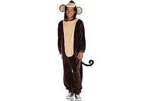 CosyZipster Monkey Onesie Adult Halloween Costume