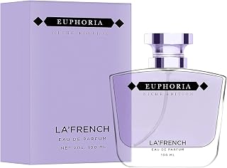 La French Euphoria Perfume for Men and Women 100ml | Intense Eau de Parfum | Unisex Perfume | Premium Long Lasting Luxury Fragrance | Luxury Perfume Gift Ideal for Both Men and Women.
