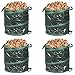 Produktbild vavida 4X Pop Up Gartensack Laubsack Rasensack Gartenabfallsack Abfallsack 80L