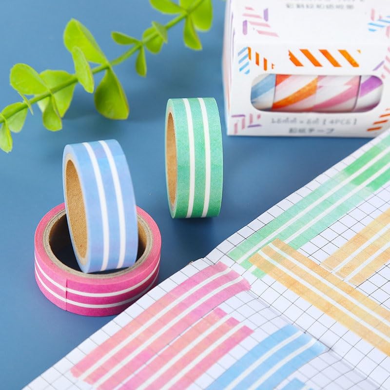 Washi Masking Tape Set Paper Tapes DIY Scrapbooking Sticker