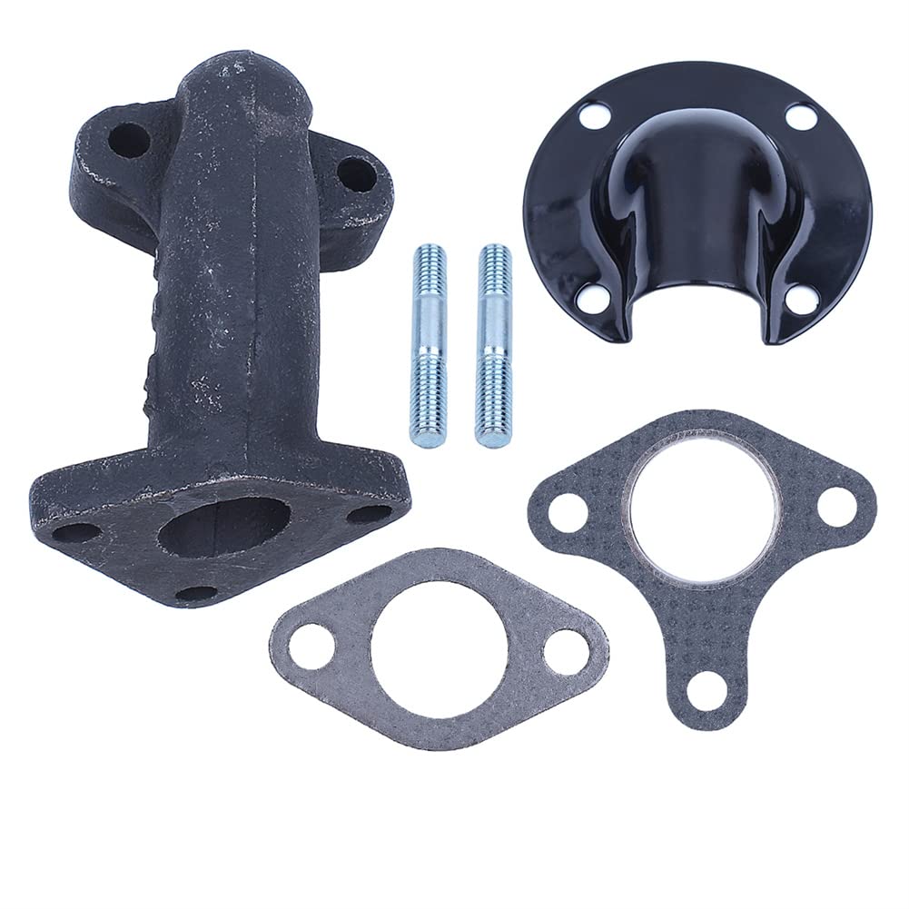 Kit deflettore guarnizione collettore marmitta scarico, per parti motore Per HONDA Gx390 Gx340 13Hp 11Hp, 18330-Ze2-W00, 18333-Zk6-Y00, 18381-Ze2-800, 18331-Ze3-811