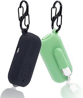 Silicone Case with Keychain for Airfly SE Audio Transmitter, Lightweight Accessories Protect Airfly Pro for AirPods, Slim Secure Holder for Airfly Duo Receiver for Headphone,TV (2 Pack)