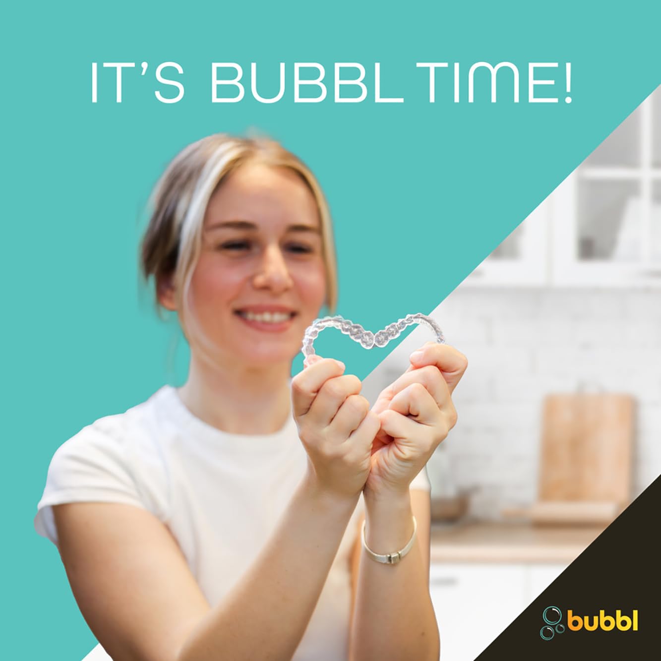 Bubbl 120 pastillas limpiador para Invisalign Wire Retainer Cleaner Night Guard Cleaner y más, elimina olores y manchas para tazas o limpiador ultrasónico, 4 meses de stock