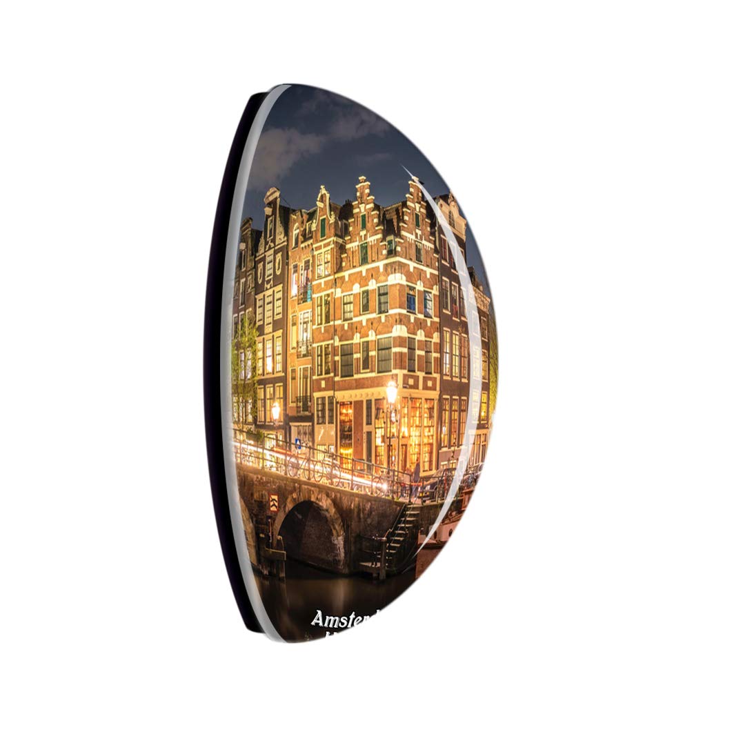 Weekino VS Amerika Mississippi Rivier New Orleans Koelkast Magneet 3D Kristal Glas Toeristische Stad Reizen Souvenir Collectie Gift Sterke Koelkast Sticker