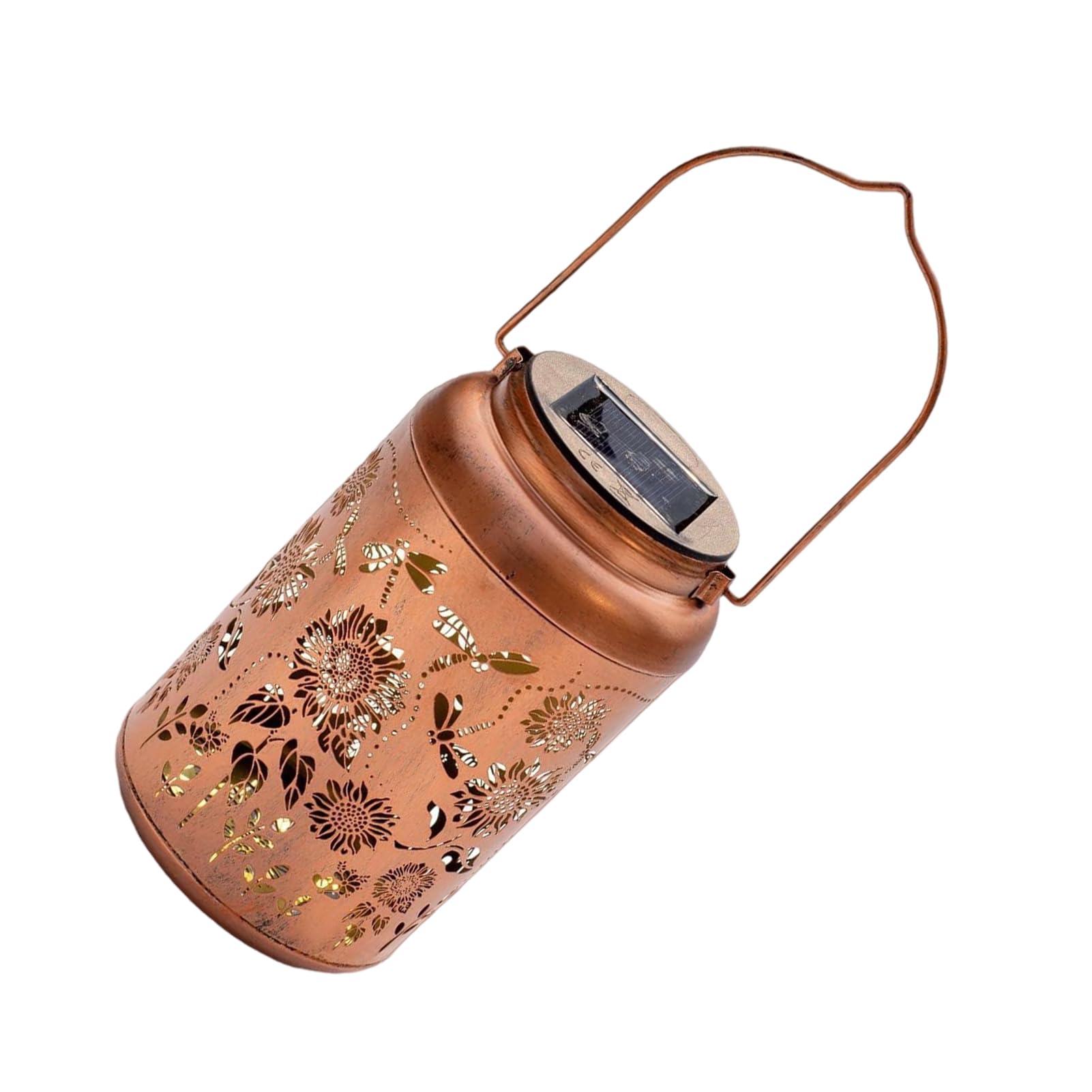 Alcxazs Light Bright Robust Suspended Solar Lantern S With Ip65 Waterproof Rating Garden Decor While Projecting In Evening Metal Solar Decorative Iron