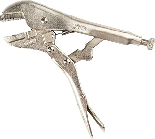 Jetech 7 Inch Straight Jaw Locking Pliers - Chrome Vanadium Steel Vises or Mole Wrench with 2 Inch Jaw Opening