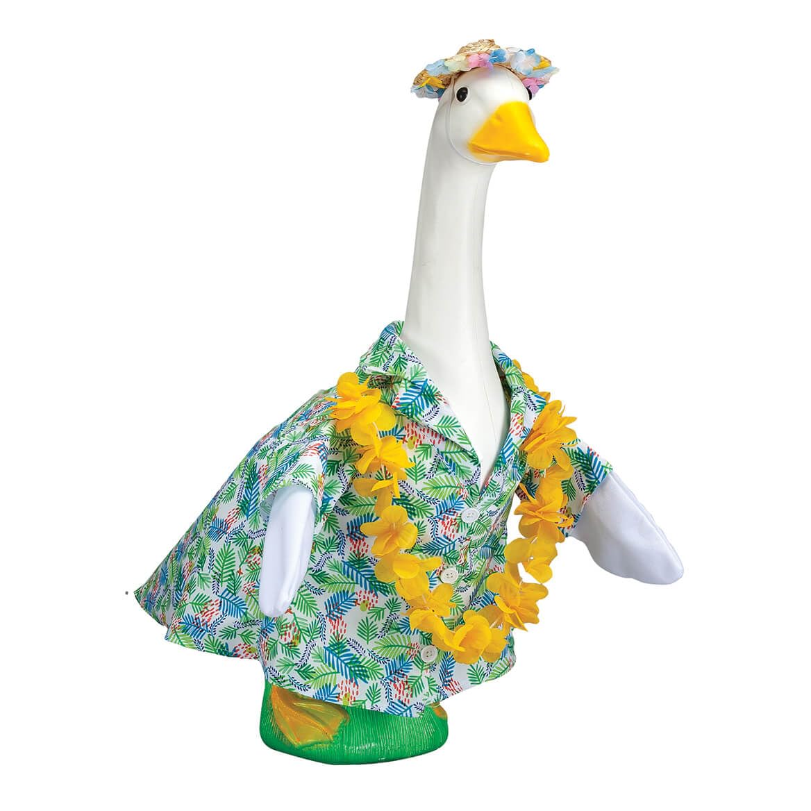 Fox Valley TradersGaggleville Hawaiian Goose Outfit, Fits Large 23" H Statue