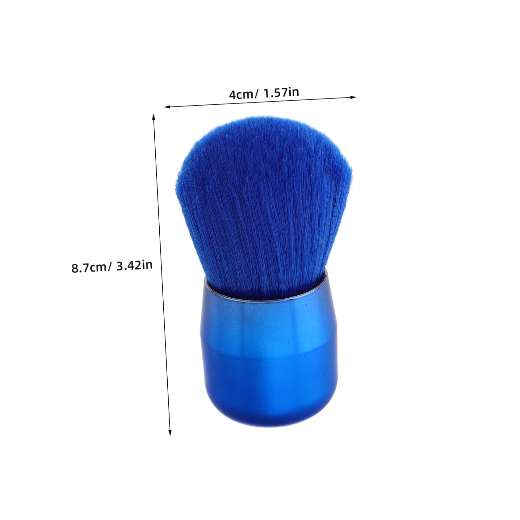 PACKOVE 2Pcs Mushroom Shaped Makeup Brush Large Area Blush Brush for Quick Application Soft Portable Cosmetic Tool for Travel for Blush and Powder