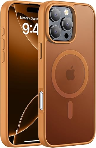 Hualele Magnetic for iPhone 16 Pro Max Case,Compatible with MagSafe, Military Gr