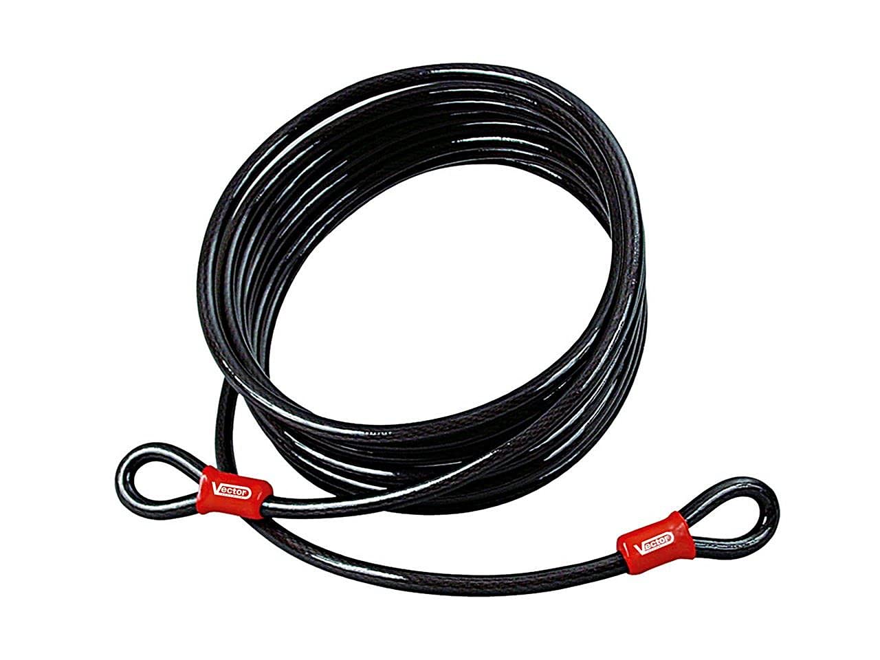 Cable antivol Vector Maxpro ø18 resistant de 9m pour securiser plusieurs deux-roues