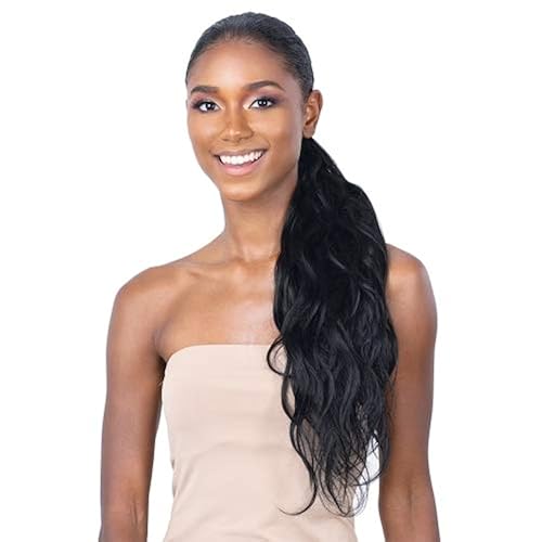 SHAKE N GO ORGANIQUE PONY PRO SINTÉTICO COLA DE CABALLO - ONDA DEL CUERPO 24"