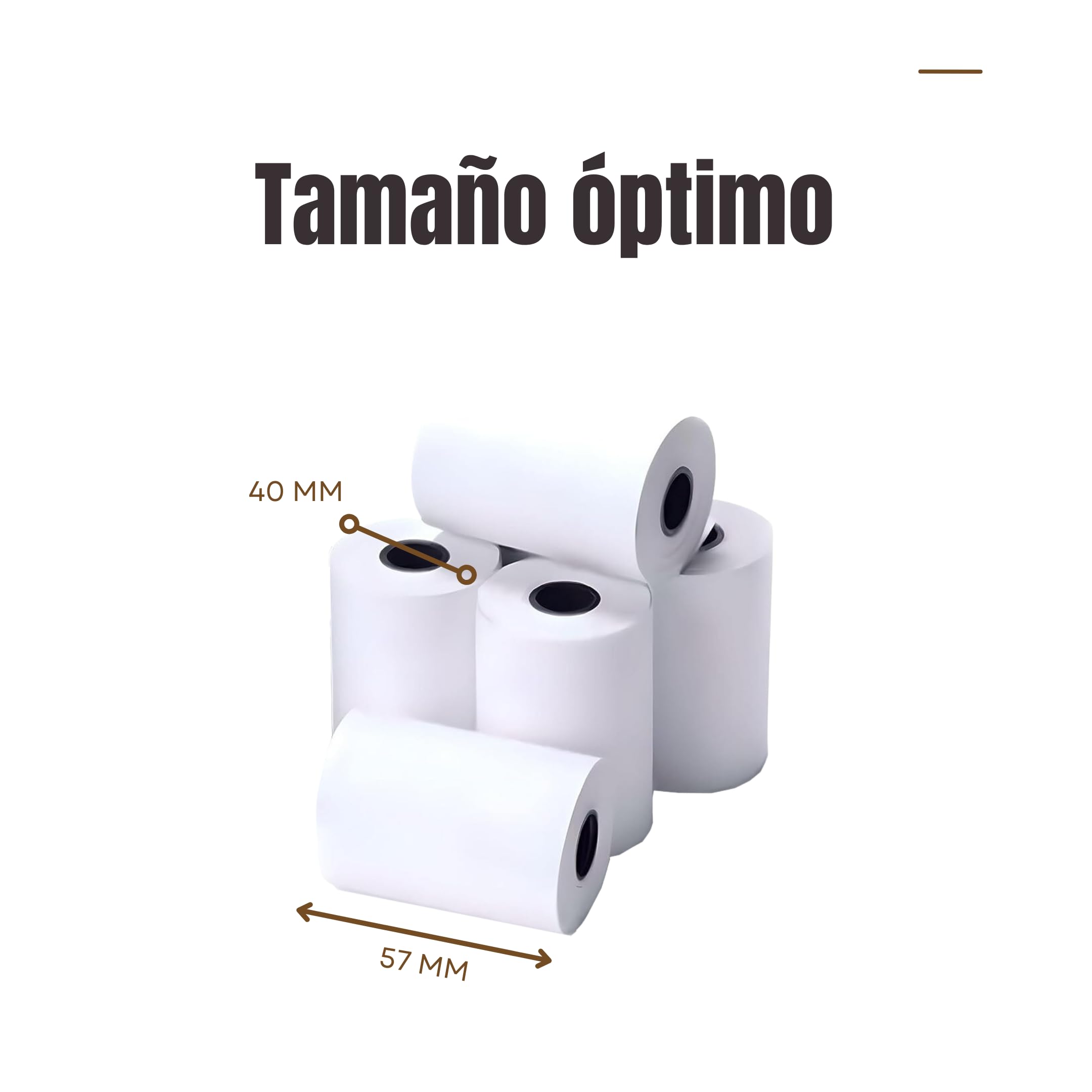 Balsat 200 rotoli di carta termica 57 x 40 mm | per stampante di biglietti | carta per stampante termica, tpv commercio, registratore di cassa | rotolo di carta per datafono di qualità, senza BPA