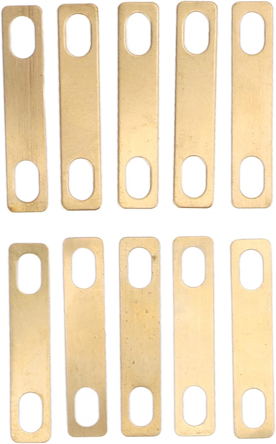 Guitar Neck Shims, 10 Pcs Brass Shim Corrosion Proof Universal Heightened Shims for Electric