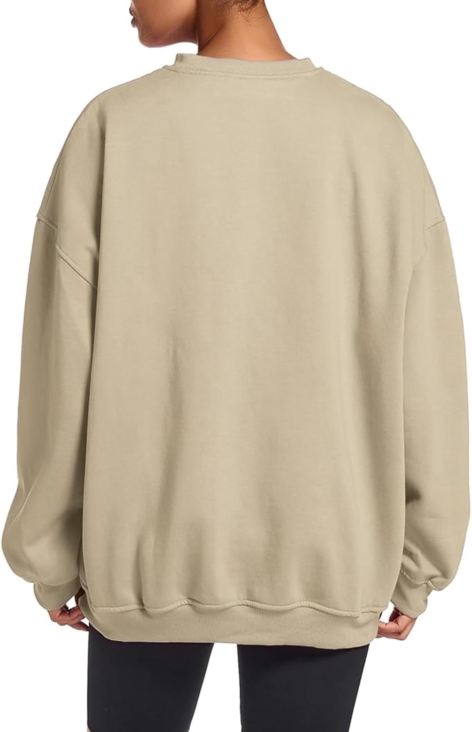 Tuislay Paris College Sweatshirt for Women Oversized Trendy Comfy Crewneck Sweatshirts Casual Graphic Pullover Tops Unisex - Image 5