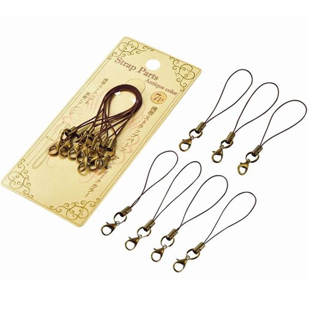 Amazon.co.jp: エコー金属 携帯ストラップパーツ7P (アンティーク