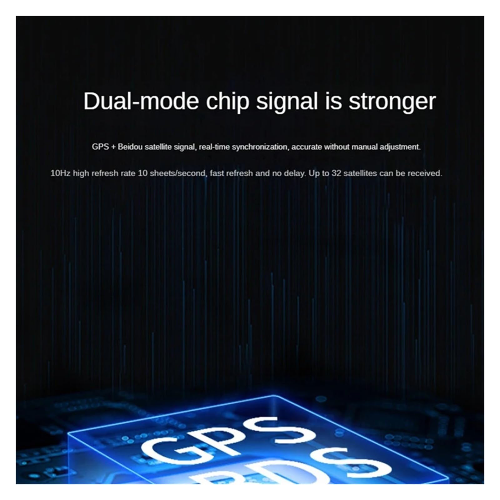 HUD Head Up Display GPS For Coche Velocímetro Parabrisas Proyector Universal Negro Adecuado For Todos Los Coches Camioneta Alerta De Velocidad