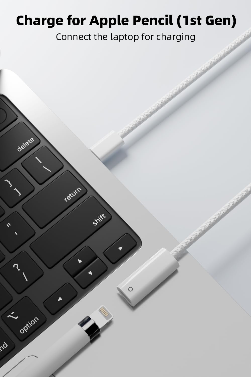 Snapklik.com : AreMe USB C To Pencil Adapter Cable For Apple Pencil 1st ...