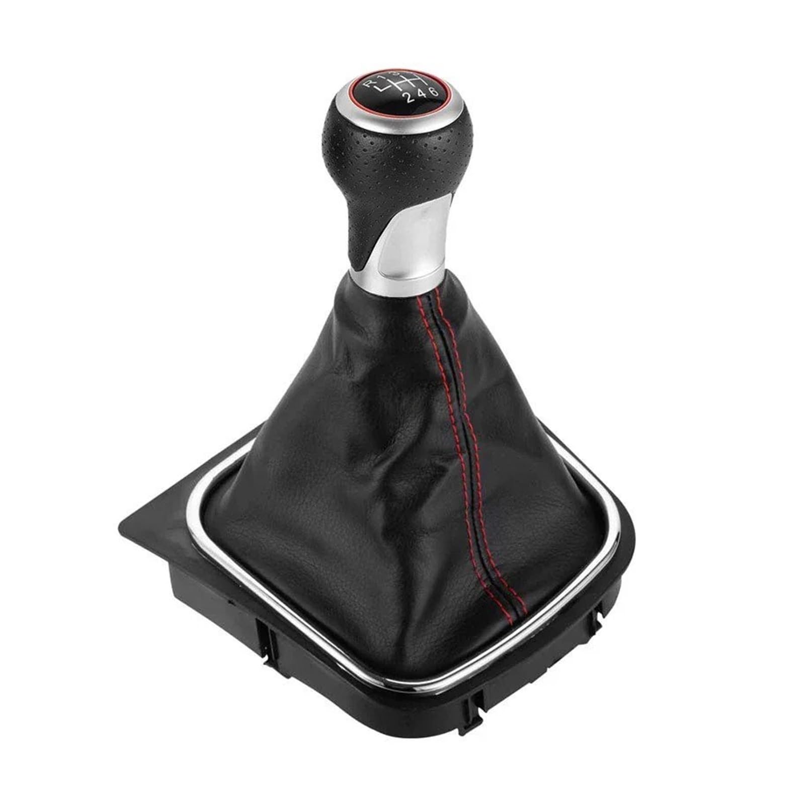 SAUANMNKTP Gearshift Knob for VW for Golf 5 6 MK5 MK6 R32 for GTI 2004-2009 Car Gear Shift Knob Lever Shifter Speed