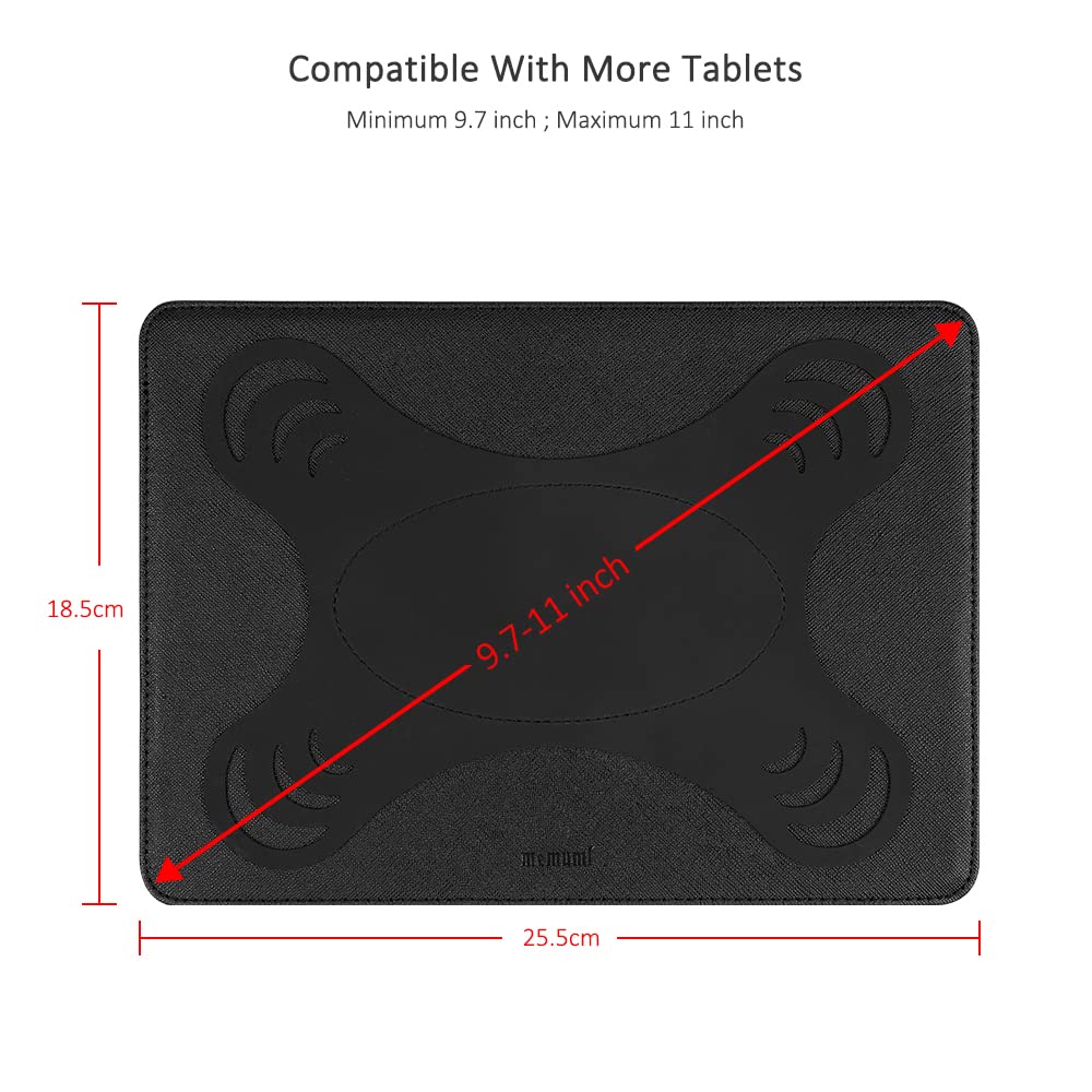 memumi Soporte para Tablet para Reposacabezas de Coche, Universal Ajustable Asiento Trasero del Automóvil Asiento Soporte para iPad Pro 11 y para Samsung Tab y Otras Tabletas de 9,7-11 Pulgadas