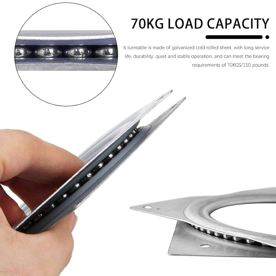 360 Graders Roterande Skiva 6 Delar Metall Roterande Skiva TV Roterande Skiva Fyrkantig Roterande Platta 4 Kullager Vridplatta For Kontorsmobler 3 Tum 94ef5aefa46e469c 360 Graders Roterande Skiva 6 Delar Metall Roterande Skiva TV Roterande Skiva Fyrkantig Roterande Platta 4 Kullager Vridplatta For Kontorsmobler 3 Tum 94ef5aefa46e469c