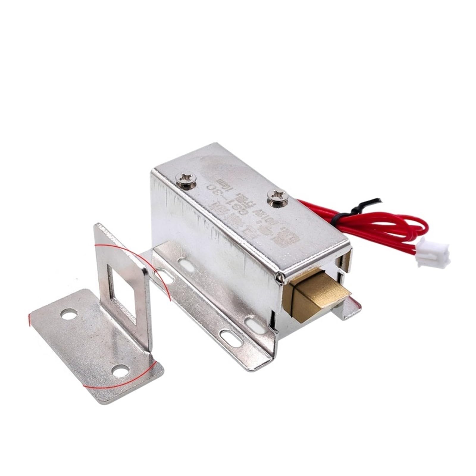 Serrure électromagnétique 12V pour tiroir de bureau et vitrine de magasin