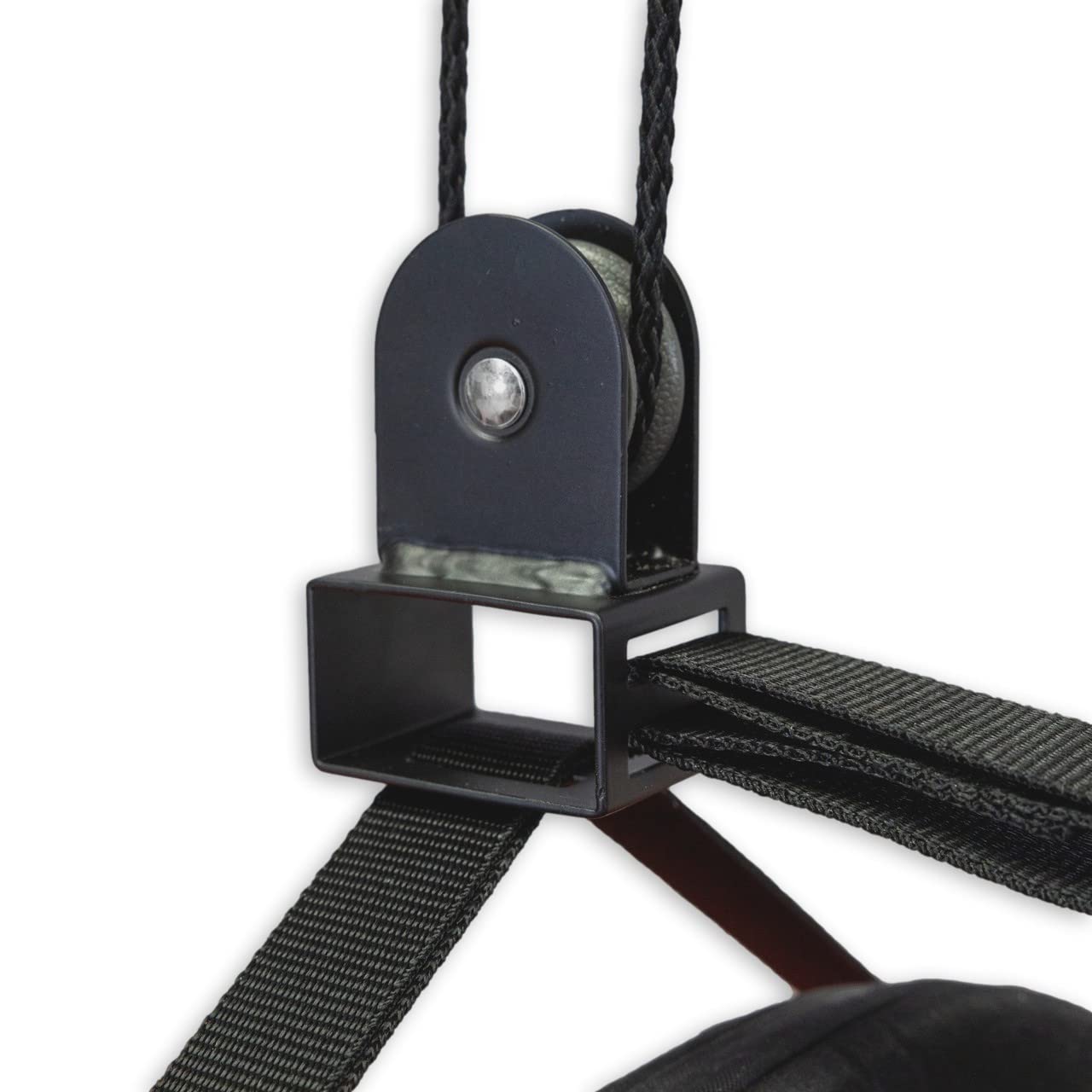 StoreYourBoard Sistema di carrucole per garage da soffitto, confezione da 2, per kayak, canoa da carico, sollevamento per scala, resistente, 68 kg