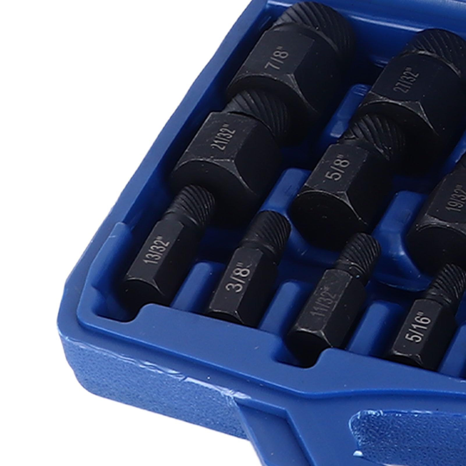 Set di estrattori di Viti da 25 Pezzi, estrattore di Viti rotte o bulloni danneggiati, Kit in Lega di Acciaio, per la Riparazione di macchinari Domestici, Custodia Portatile