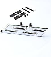 Vista 2 de Yoaoo 1x OEM rejilla SS emblema insignia 3D Compatible con Zl1 1LE Serie frontal cromado blanco